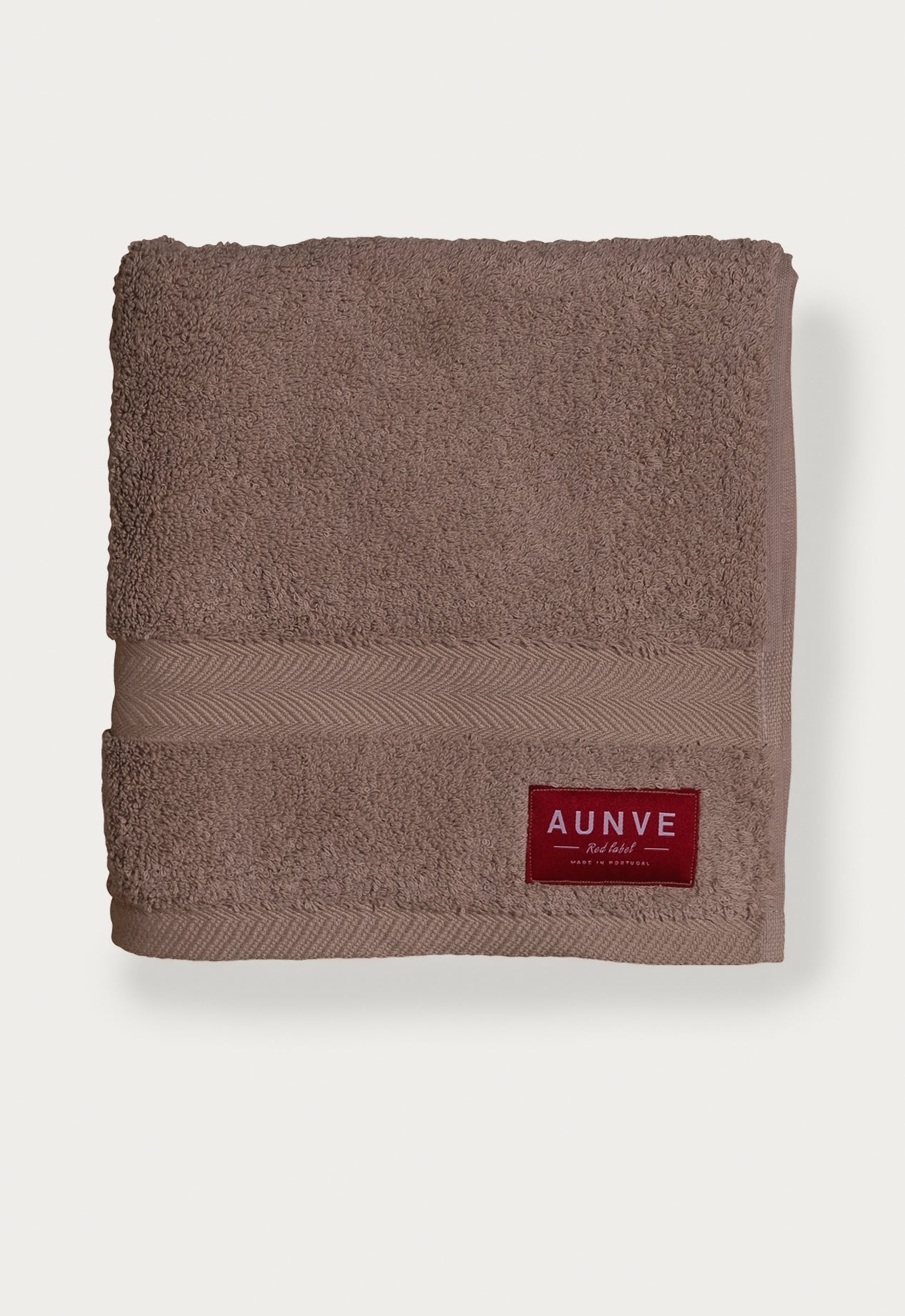 Red Label Brown Bath Towel