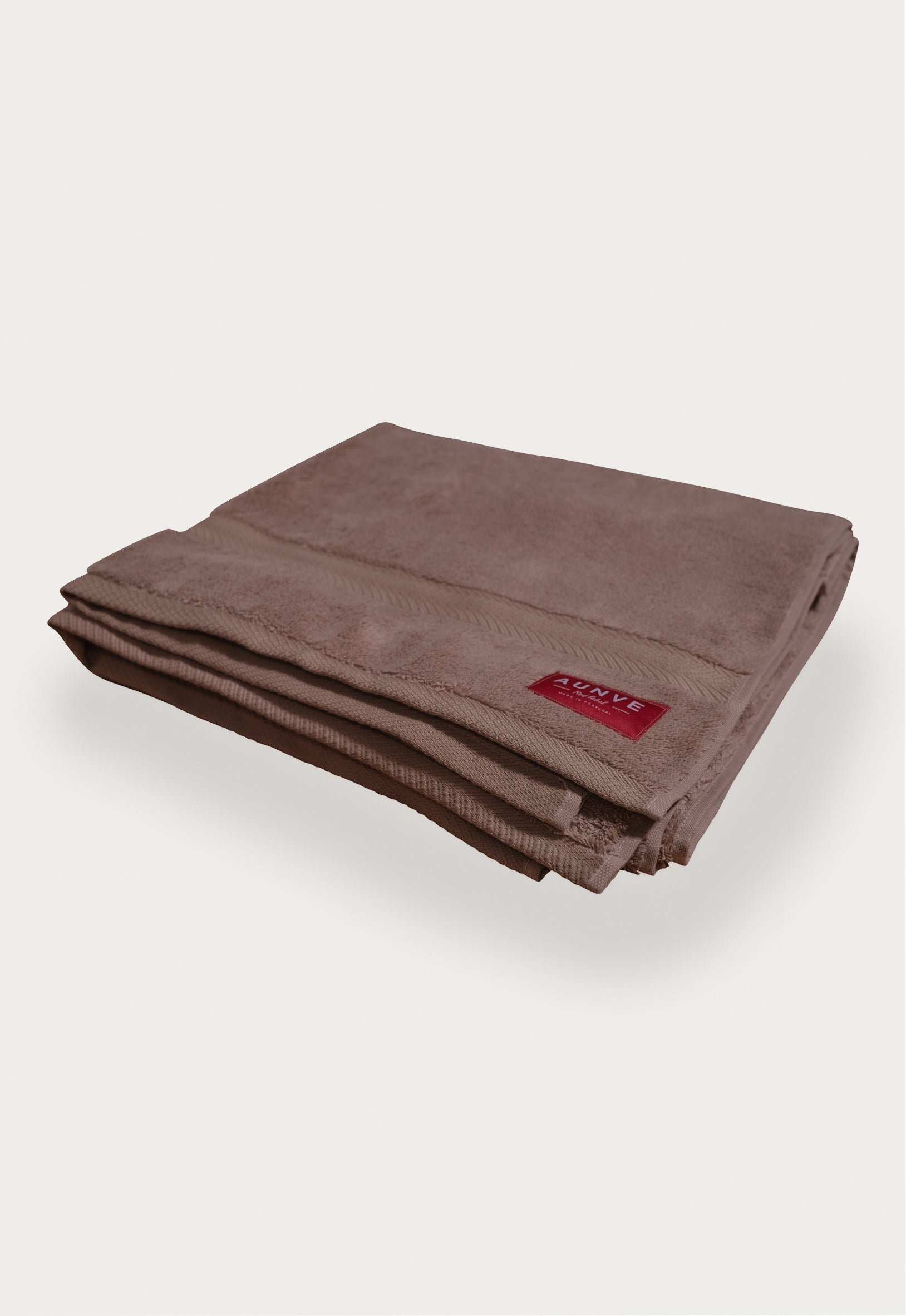 Red Label Brown Bath Towel