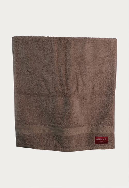 Red Label Brown Bath Towel