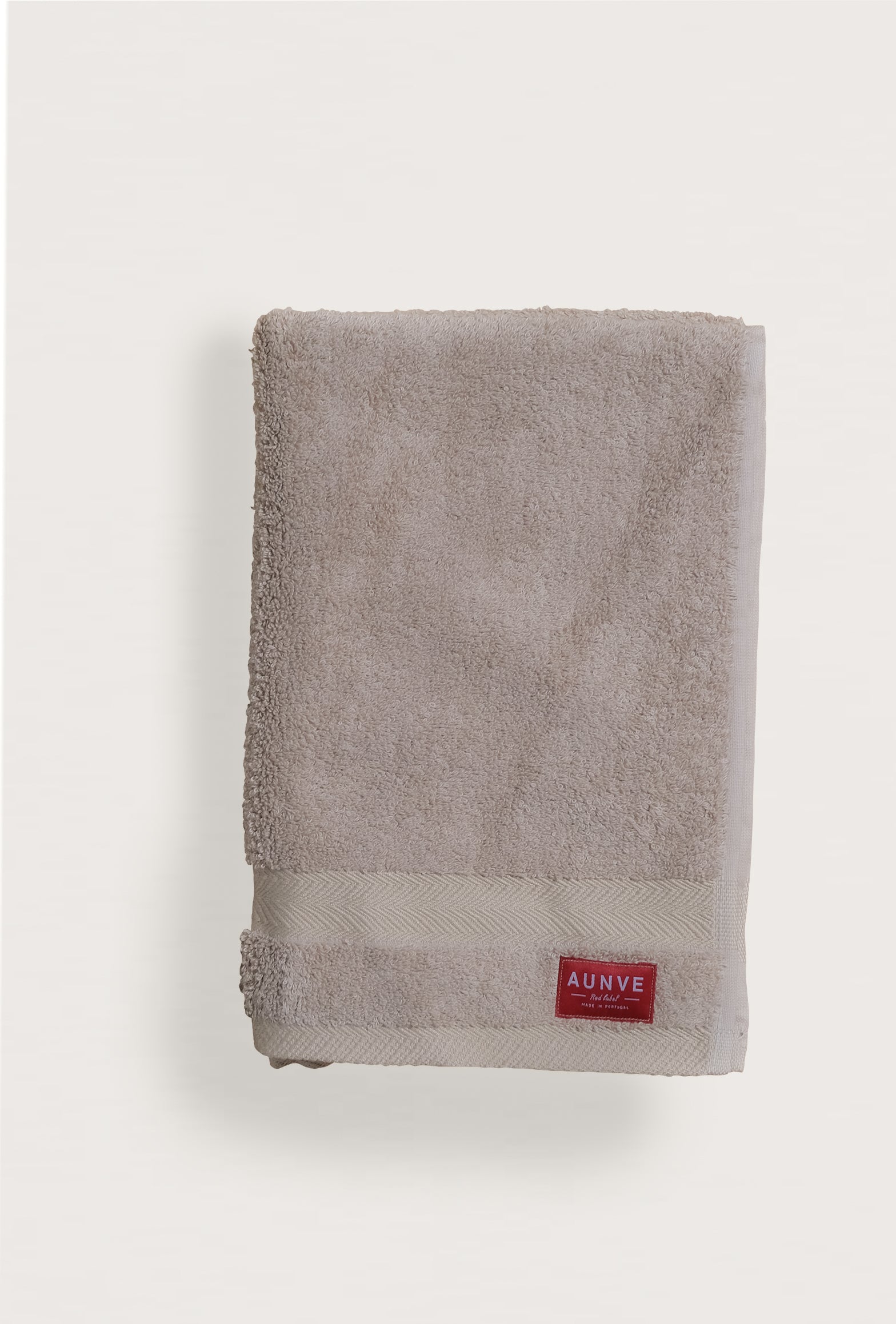 Red Label Beige Hand Towel